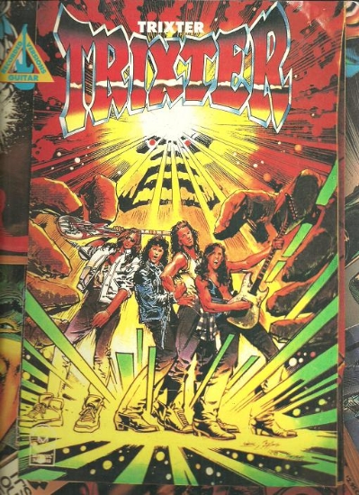Picture of Trixter, self-titled TAB guitar, sheet music songbook