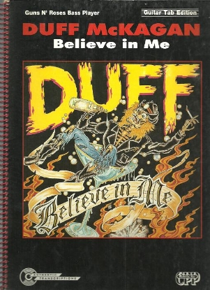 Picture of Believe in Me, Duff McKagan, TAB guitar folio, sheet music songbook