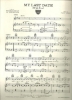 Picture of My Last Date (With You), Boudleaux Bryant/ Skeeter Davis/ Floyd Cramer, sheet music