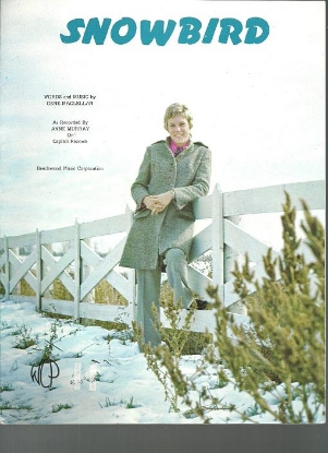 Picture of Snowbird, Gene MacLellan, sung by Anne Murray, sheet music