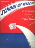 Picture of School of Velocity, Pietro Deiro, accordion solo, sheet music folio