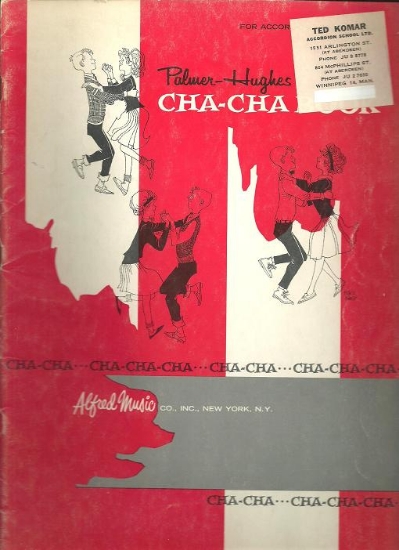 Picture of Cha-Cha Book, ed. Palmer-Hughes, accordion sheet music folio