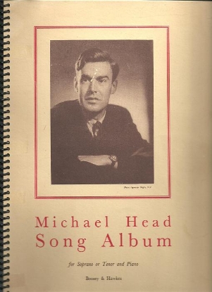 Picture of Michael Head Song Album, for Soprano or Tenor, sheet music songbook
