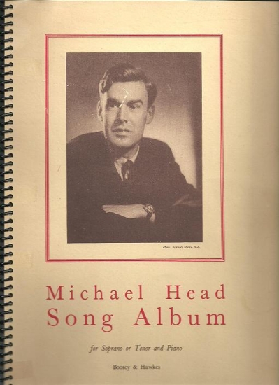 Picture of Michael Head Song Album, for Soprano or Tenor, sheet music songbook
