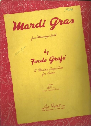 Picture of Mardi Gras, Ferde Grofe, from Mississippi Suite, piano solo