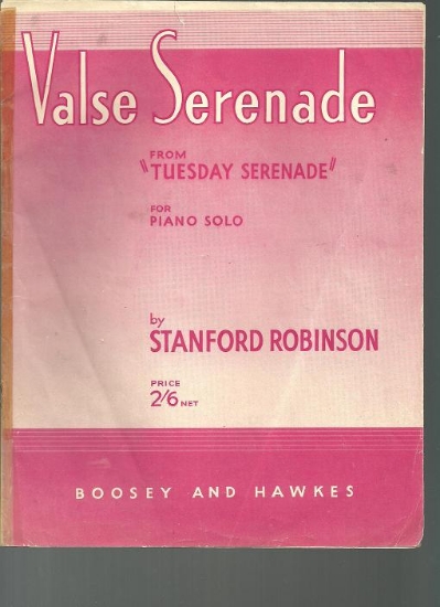 Picture of Valse Serenade, theme from radio show "Tuesday Serenade", Stanford Robinson