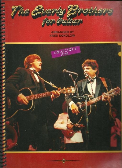 Picture of The Everly Brothers for Guitar, transcribed by Fred Sokolow for TAB guitar, sheet music songbook