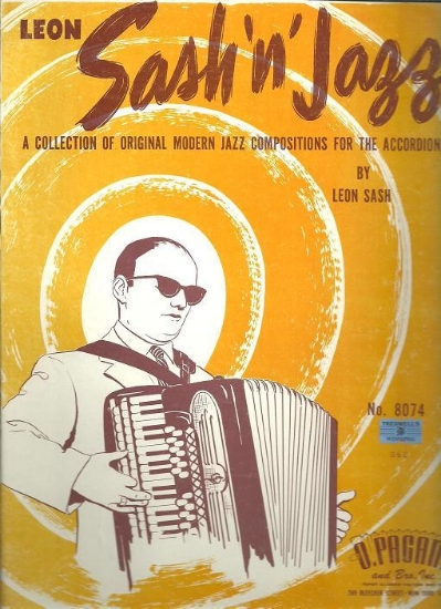 Picture of Sash 'n' Jazz Book 2, Leon Sash, accordion sheet music songbook