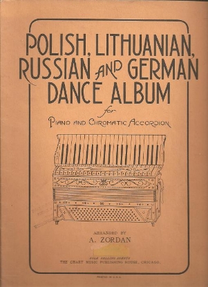 Picture of Polish, Lithuanian, Russian & German Dance Album, arr. A.Zordan, accordion solo, sheet music  folio