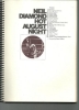 Picture of Hot August Night, Neil Diamond, piano/ vocal/ guitar, sheet music songbook, coil bound