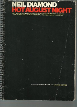 Picture of Hot August Night, Neil Diamond, guitar sheet music songbook