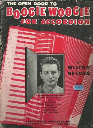 Picture of The Open Door to Boogie Woogie Accordion, Milton De Lugg, sheet music folio