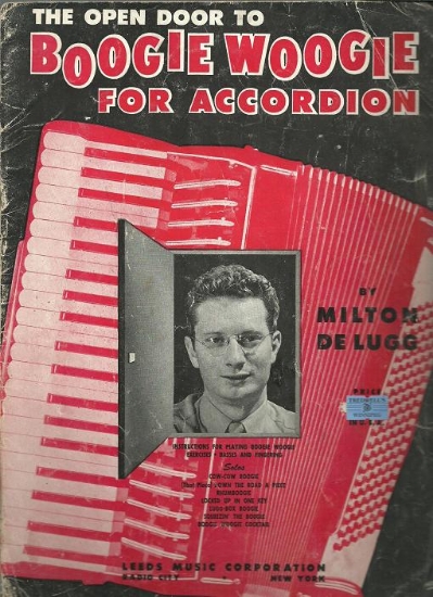 Picture of The Open Door to Boogie Woogie Accordion, Milton De Lugg, sheet music folio