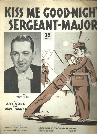 Picture of Kiss Me Goodnight Sergeant-Major, Art Noel & Don Pelosi, sheet music
