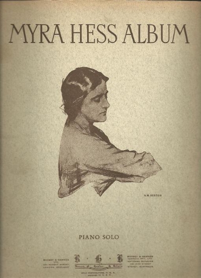 Picture of Myra Hess Album, piano solo 