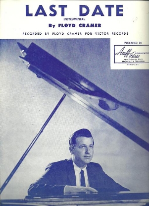 Picture of Last Date, Floyd Cramer, piano solo sheet music