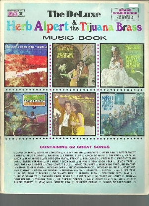 Picture of The Deluxe Herb Alpert & the Tijuana Brass Music Book 3C, Brass Combo Book, two Trumpets & Trombone, sheet music folio