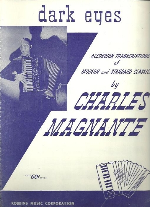 Picture of Dark Eyes, Russian folk song, arr. Charles Magnante, accordion solo sheet music