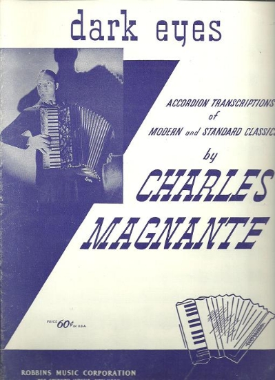 Picture of Dark Eyes, Russian folk song, arr. Charles Magnante, accordion solo