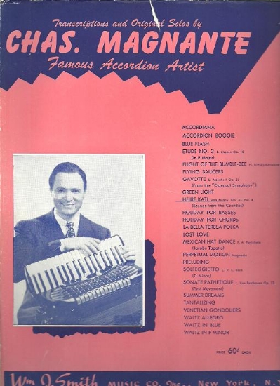 Picture of Hejre Kati, Jeno Hubay, arr. Charles Magnante, accordion solo sheet music