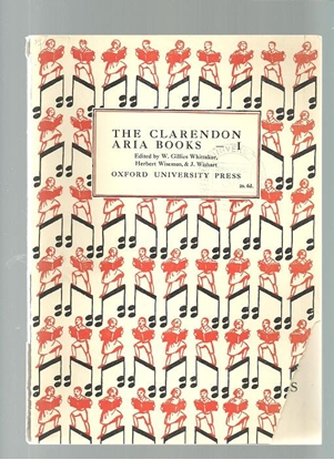 Picture of The Clarendon Aria Books, Book 1, Whittaker/ Wiseman/ Wishart