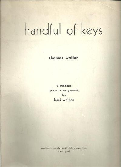 Picture of Handful of Keys, Thomas "Fats" Waller, arr. Frank Weldon