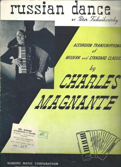 Picture of Russian Dance, Peter Tschaikowsky, arr. Charles Magnanteaccordion solo, sheet music