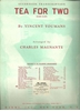 Picture of Tea for Two, Vincent Youmans, arr. Charles Magnante, accordion solo