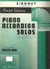 Picture of Siboney, Ernesto Lecuona, arr. Galla-Rini, accordion solo, sheet music