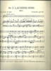 Picture of Laughing Song, No. 3 from Three Songs of Innocence, William Blake, Gordon Jacob, high voice solo