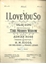 Picture of I Love You So, from "The Merry Widow", Franz Lehar, medium vocal solo