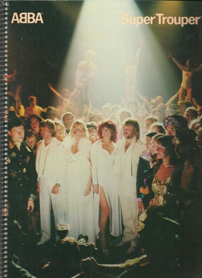 Picture of ABBA, Super Trouper, Canadian Edition, sheet music songbook