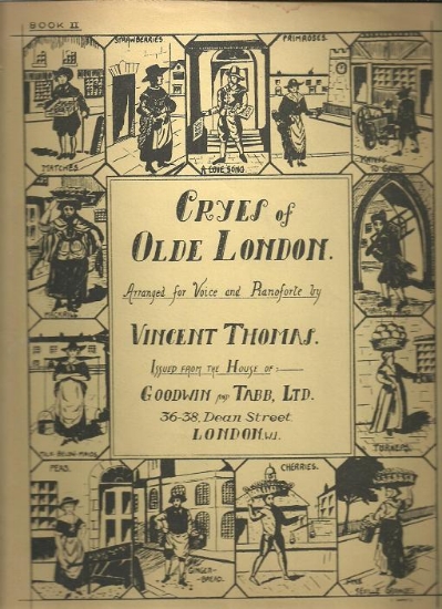 Picture of Cryes of Olde London Book 2, arr. Vincent Thomas