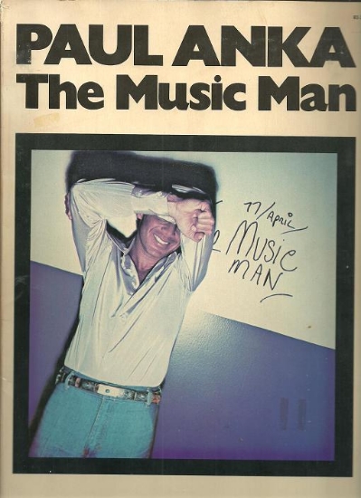Picture of Paul Anka, The Music Man, sheet music songbook