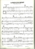 Picture of A Mexican Night, written & recorded by Paul Anka, sheet music