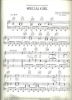 Picture of Special Girl, E. Schwartz & D. Tyson, recorded by America, sheet music
