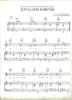 Picture of Love Lasts Forever, Greg Adams & Eric Robertson, sheet music