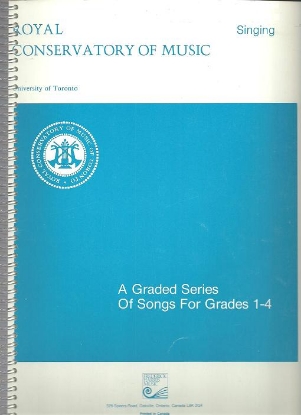 Picture of Singing Grade 1 - 4, Royal Conservatory of Music, University of Toronto, sheet music songbook