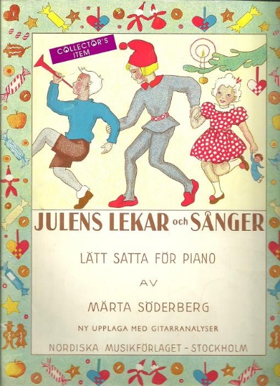 Picture of Swedish Childrens Songs and Dances, arr. Marta Soderberg, piano/ vocal sheet music songbook