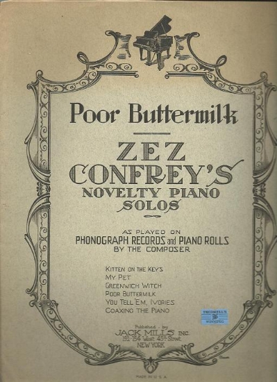 Picture of Poor Buttermilk, Zez Confrey