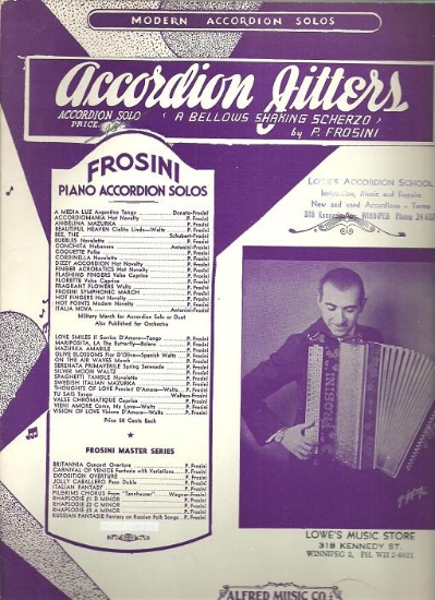 Picture of Accordion Jitters (A Bellows Shaking Scherzo), Pietro Frosini
