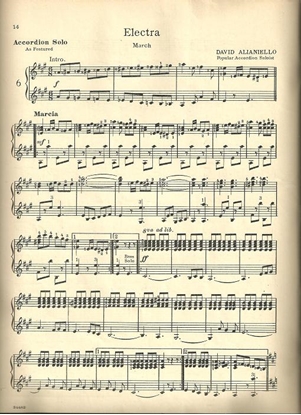 Picture of Electra, March, David Alianiello, accordion solo 