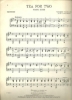 Picture of Tea for Two, Vincent Youmans, arr. for piano duet by J. Louis Merkur, sheet music