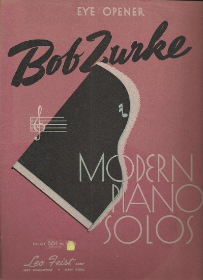 Picture of Eye Opener, Bob Zurke & Julian Matlock, piano solo sheet music