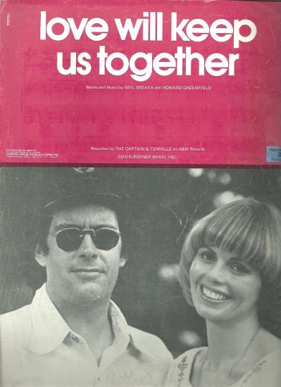 Picture of Love Will Keep Us Together, Neil Sedaka & Howard Greenfield, The Captain & Tennille, sheet music