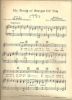 Picture of My Song of Songs for You, Joe Hearst & Art Liscombe, sheet music