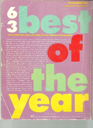 Picture of 63 Best of the Year, edited & arranged by Pietro Deiro Jr., accordion sheet music songbook