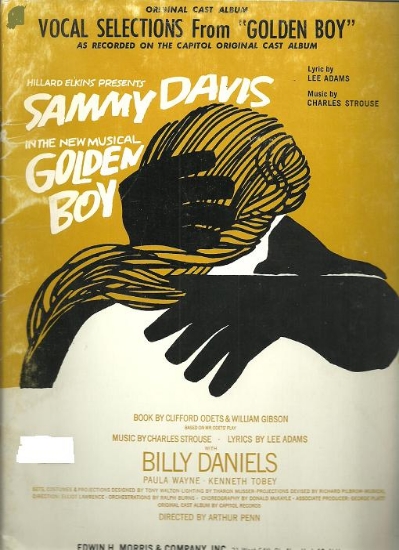 Picture of Golden Boy, featuring Sammy Davis Jr, Charles Strouse & Lee Adams, vocal selections, sheet music songbook