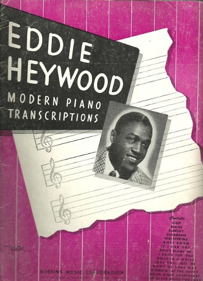 Picture of Eddie Heywood Modern Piano Transcriptions, piano solo folio