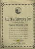 Picture of All on a Summer's Day, Harold Colombatti, piano solo folio